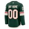 Minnesota Wild tröja Customized Fanatics Premium 2024-25 Grön Hemma - NHL Tröjor Herr